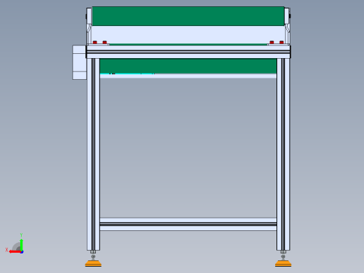 L×W×H 4000×600×800 皮带线后视缩略图