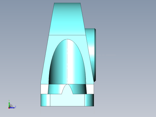 轴承座User Library-124132 Bearing 1_00 Pillow Block_左视缩略图