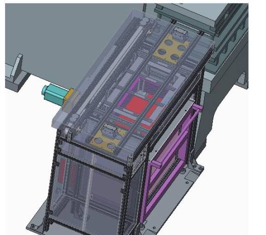 自动冲压机的自动上下料机3D模型缩略图