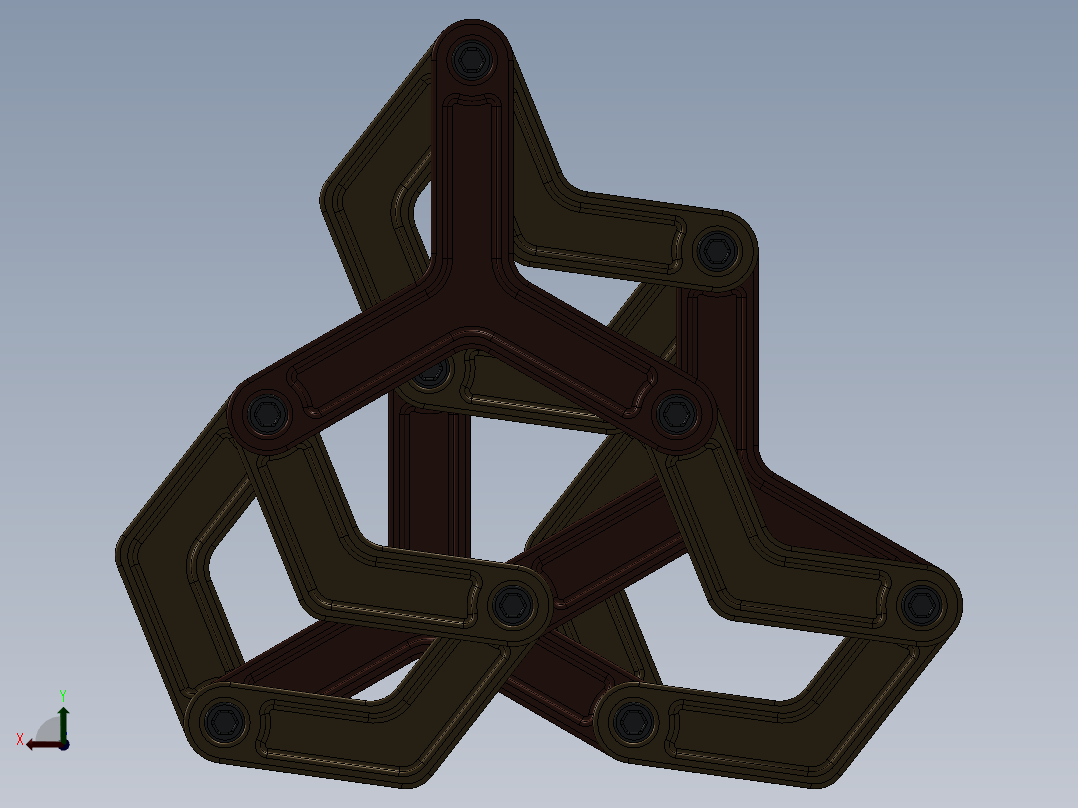 缤纷齿轮机构后视图