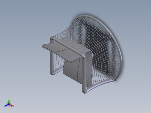 Solidworks铁椅子模型正等轴测缩略图