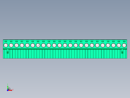 DEGSON 2EDG 系列 5.0mm 可插拔接线端子组-2EDGK-5.0-23P-14-00AH前视缩略图