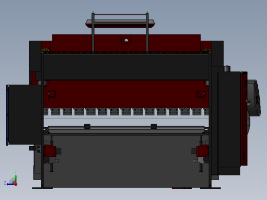 日本新型数控折弯机右视缩略图