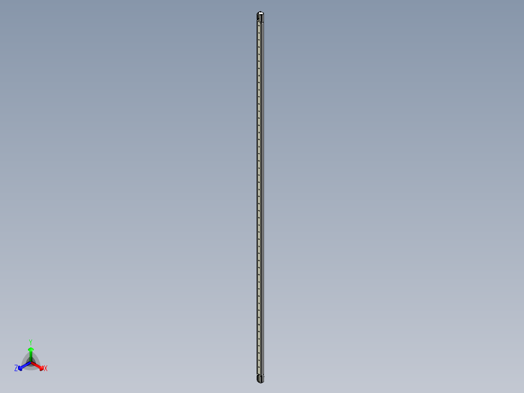 基恩士SL-V52L_R_kc图纸模型主视图