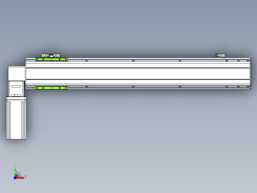同步带滑台-半封闭B13-L90-S700-L-Z86-D3前视缩略图
