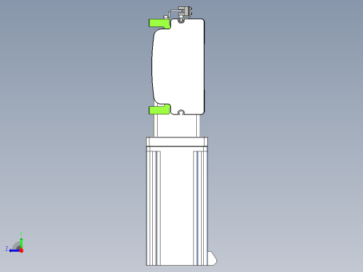 同步带滑台-半封闭B13-L90-S700-L-Z86-D3右视缩略图