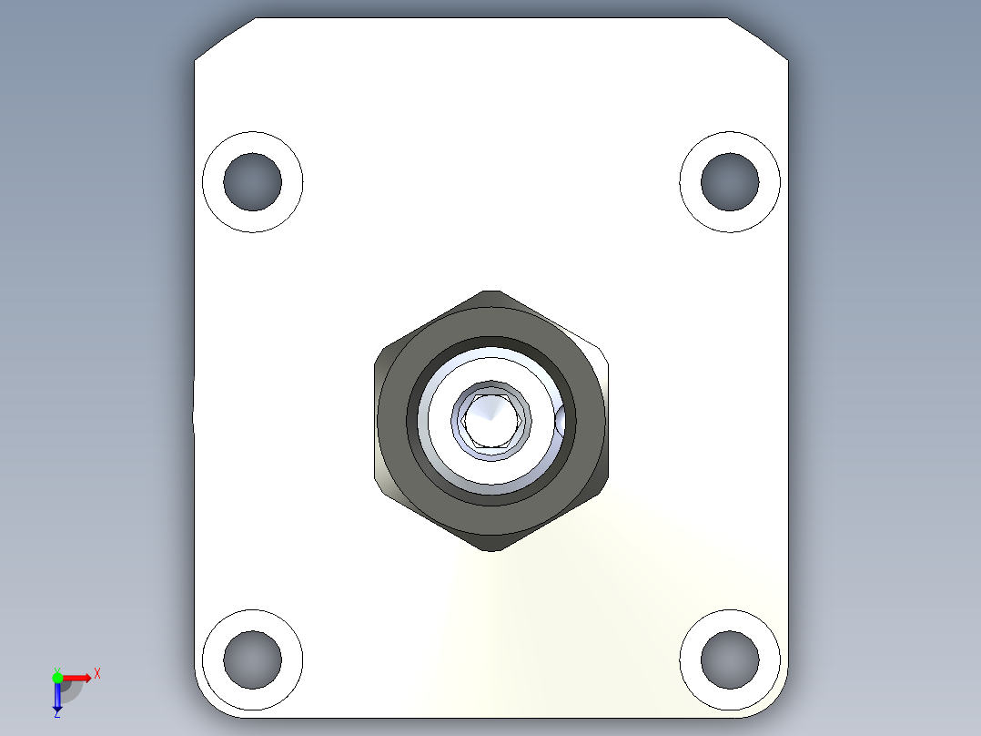 KOSMEKWHE1600-2SLD多系列多零件图纸模型俯视图