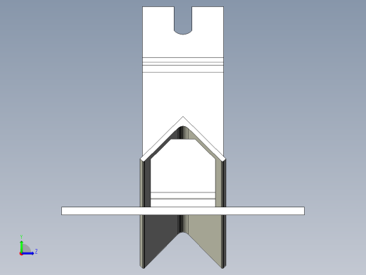 托辊架042左视缩略图