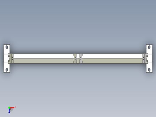 托辊架042俯视缩略图