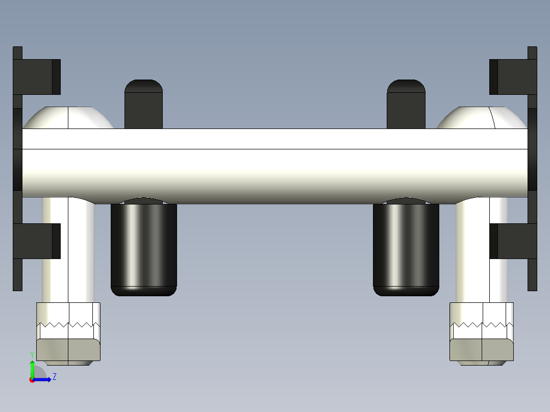 型材-BR 80 BOLT CONNECTOR KJN535622左视图
