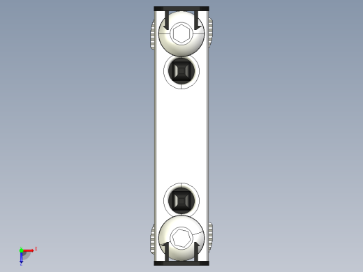 型材-BR 80 BOLT CONNECTOR KJN535622俯视缩略图