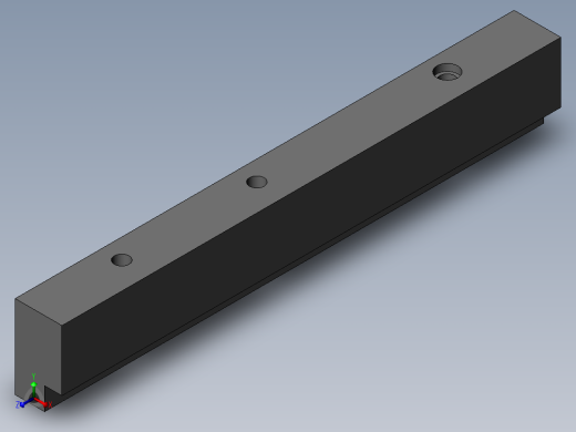 spacer block_pcs2b正等轴测缩略图