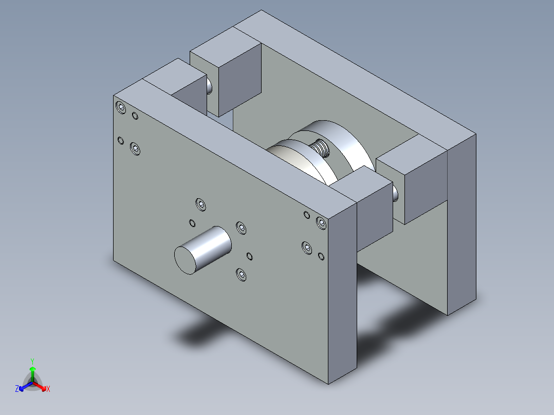 水洗冲压模具将切割、拉深、冲孔三步合二为一