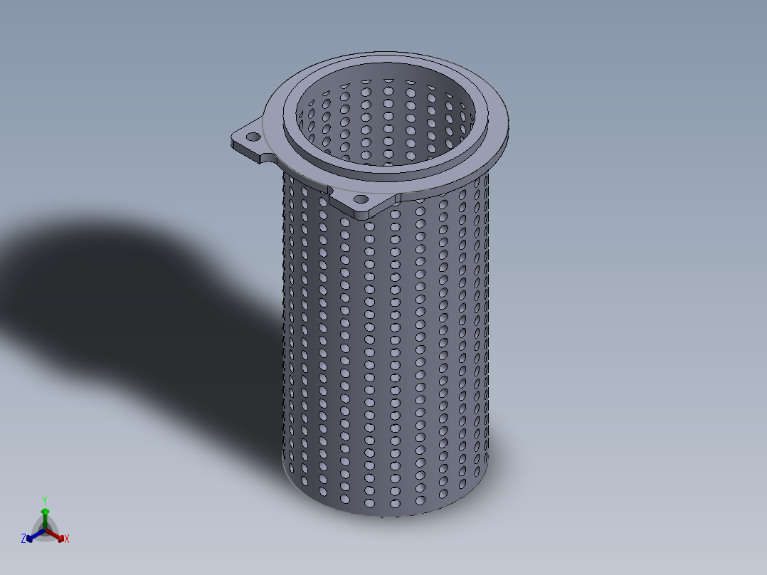 滤波器正等轴测图