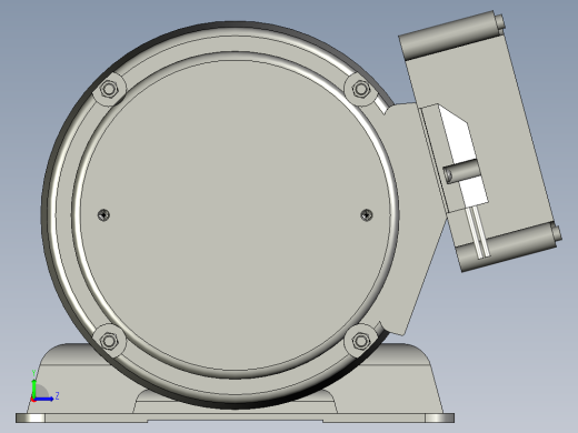 MBMA021ABB无刷电机左视缩略图