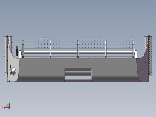 收割机机构后视缩略图