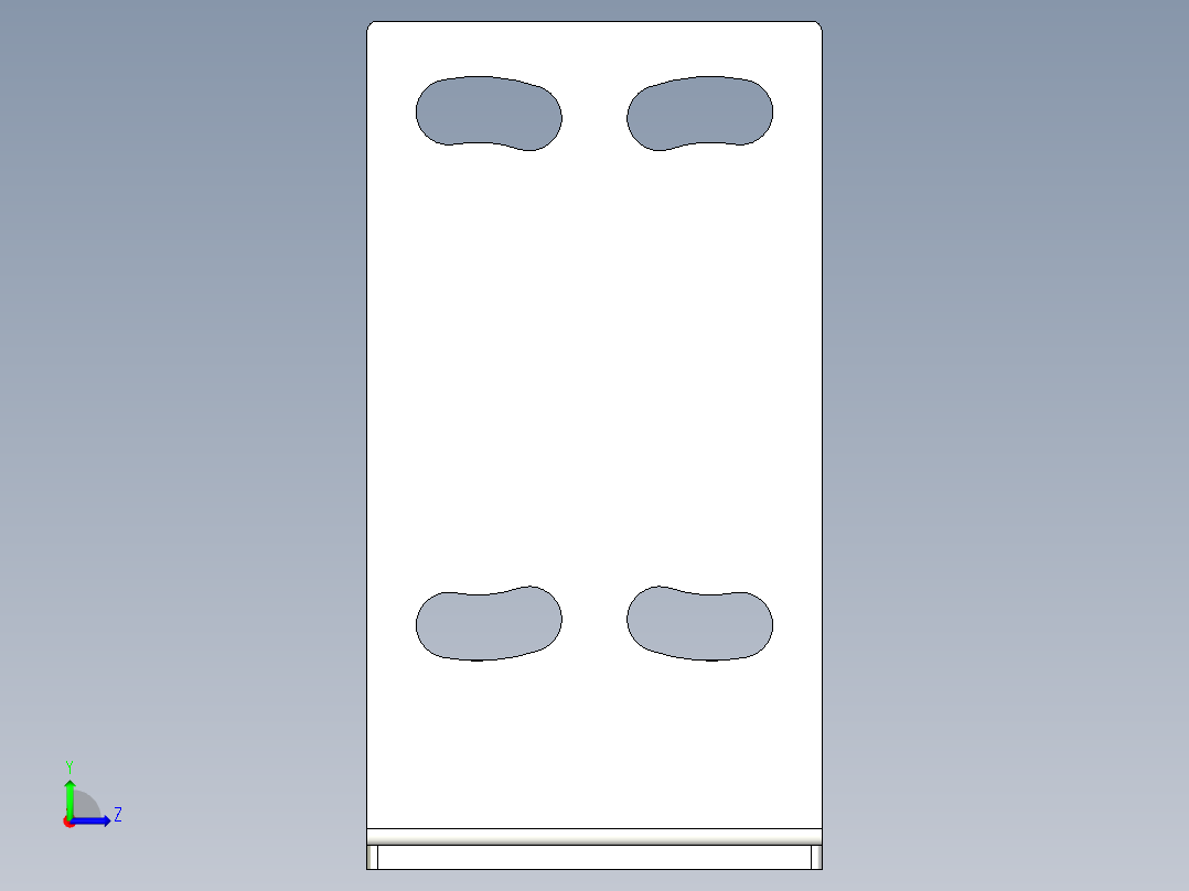 光电_激光传感器04）EB_4020_安装支架左视图