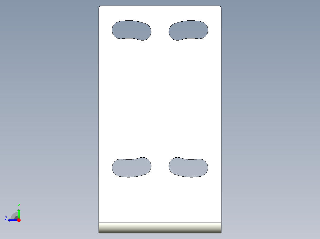 光电_激光传感器04）EB_4020_安装支架右视图