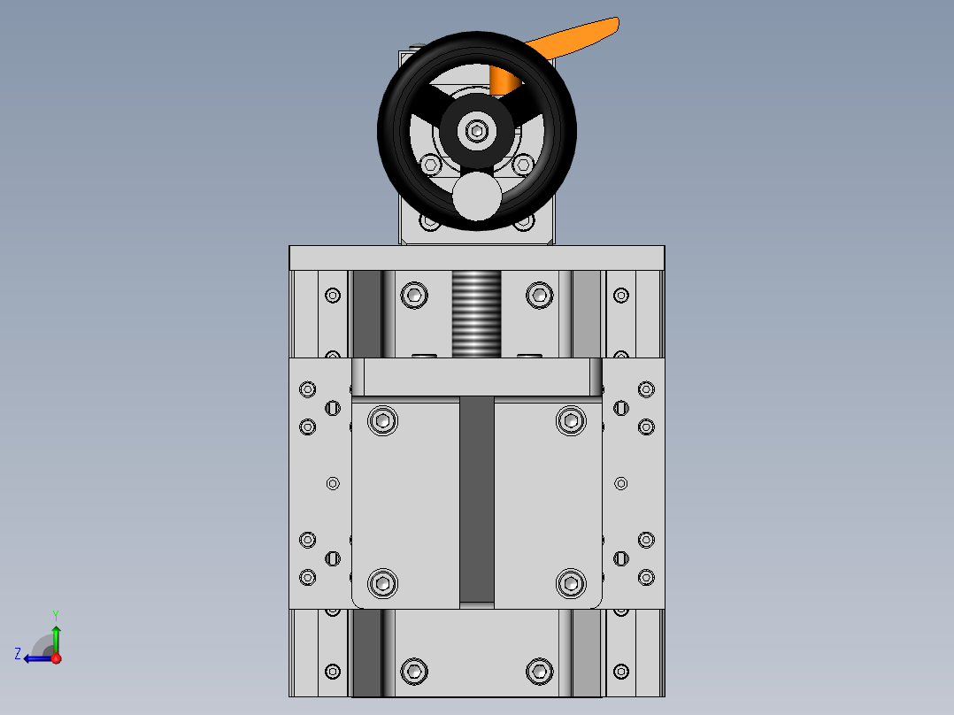 手动升降平台2右视图