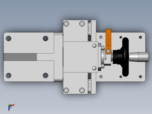 手动升降平台2俯视缩略图