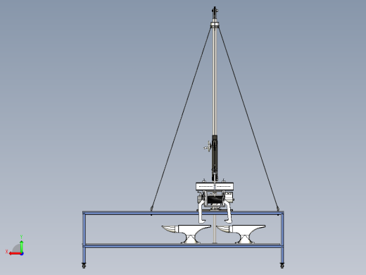 吊杆式起重机后视缩略图