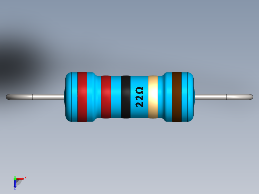 电容器 二极管 电阻器-Resistor 22 Ohm 1 Watt