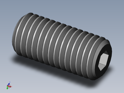 DIN 913-ISO 4026 固定螺钉-M14 L=30.SLDPRT