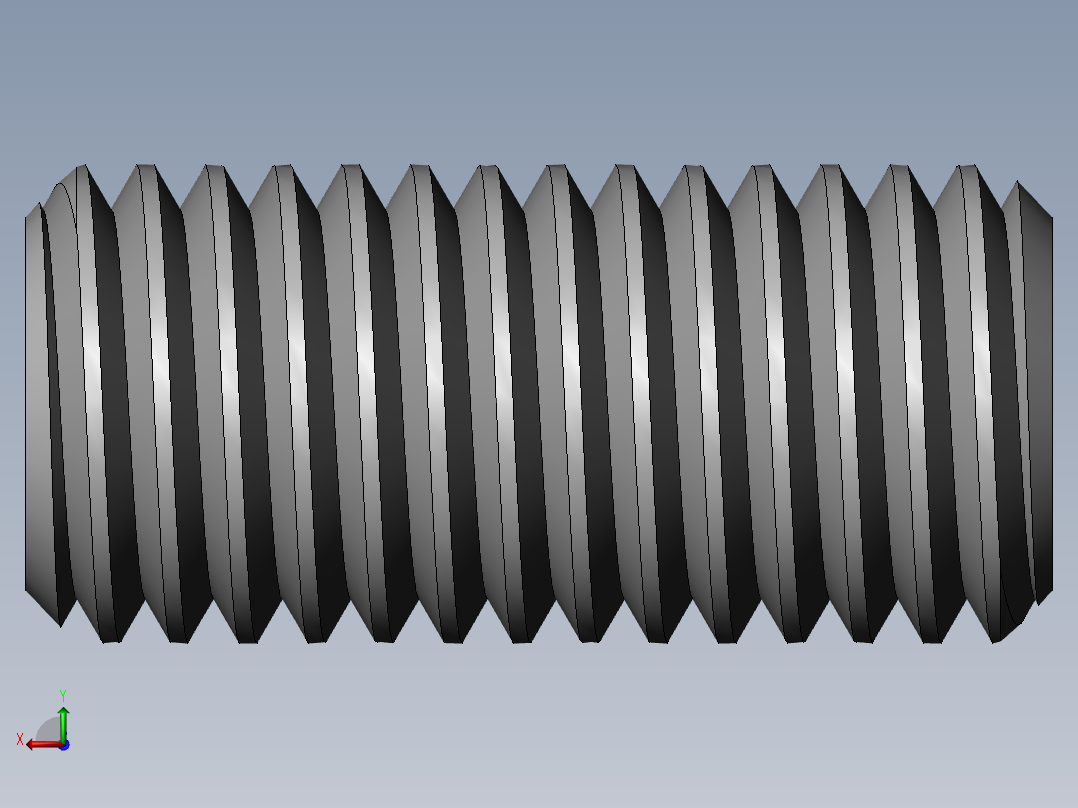 DIN 913-ISO 4026 固定螺钉-M14 L=30.SLDPRT后视图