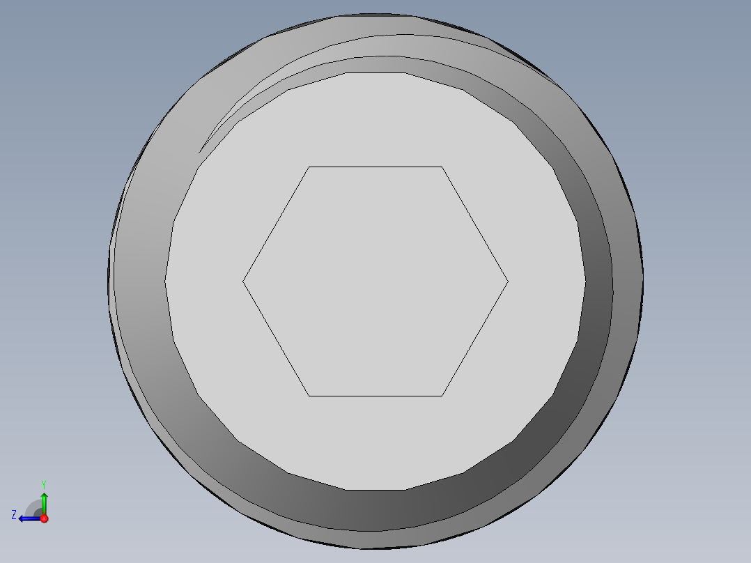 DIN 913-ISO 4026 固定螺钉-M14 L=30.SLDPRT右视图