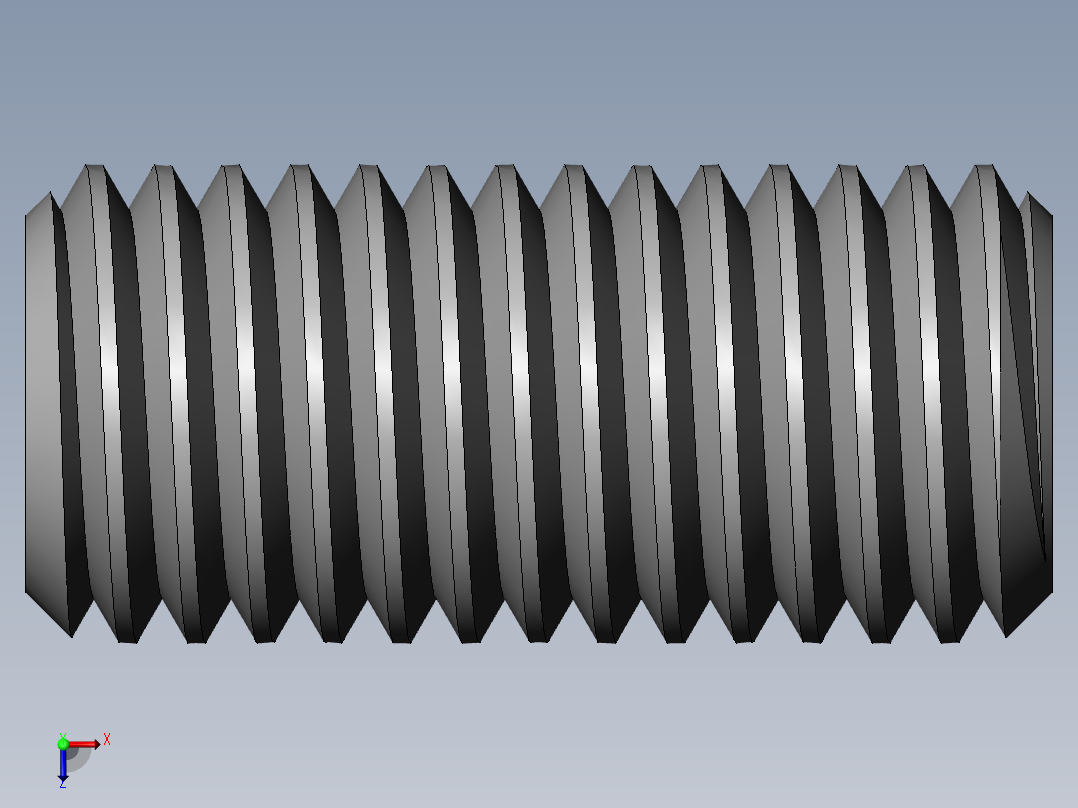DIN 913-ISO 4026 固定螺钉-M14 L=30.SLDPRT俯视图