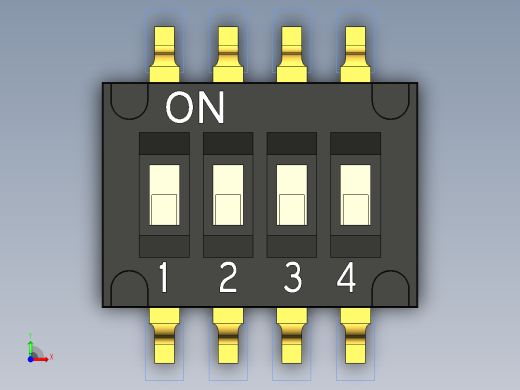 开关继电器保护 SM-DIP-DHN-04F前视缩略图