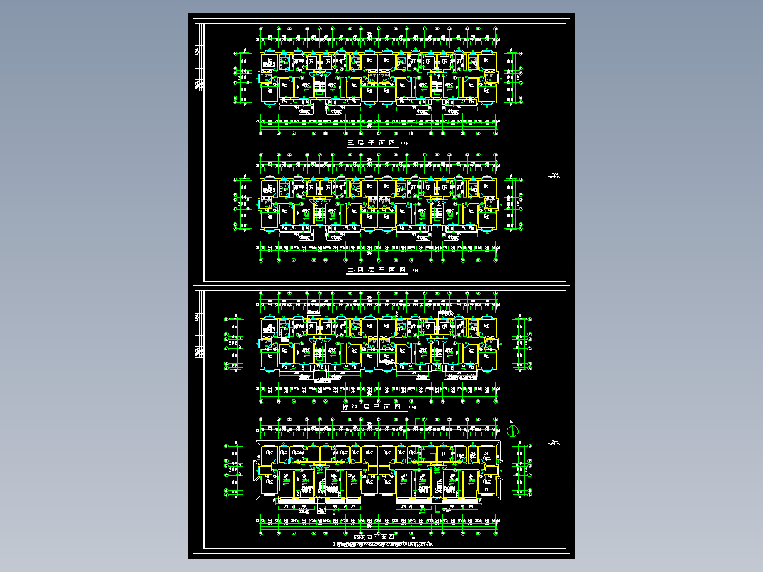 建筑住宅平面图