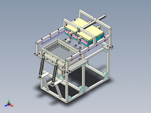 真空成型机正等轴测缩略图
