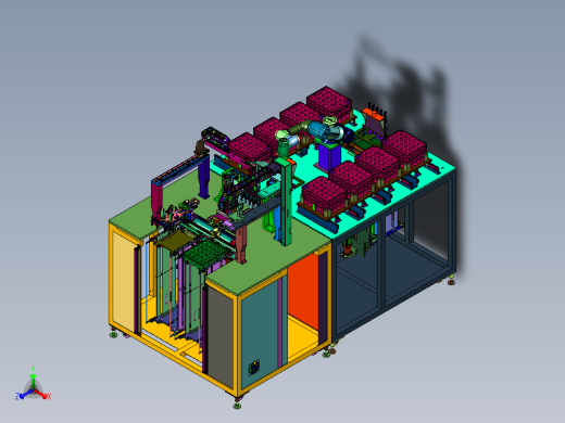 电子料盘智能分拣配送线