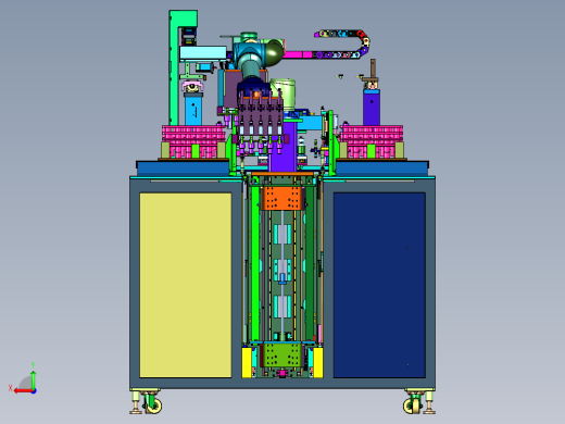 电子料盘智能分拣配送线后视缩略图
