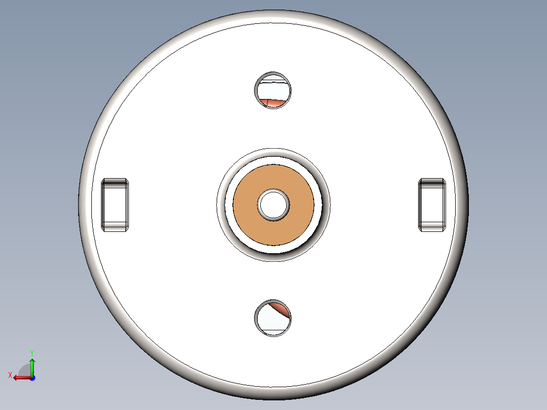 直流电机、电机(7)后视图