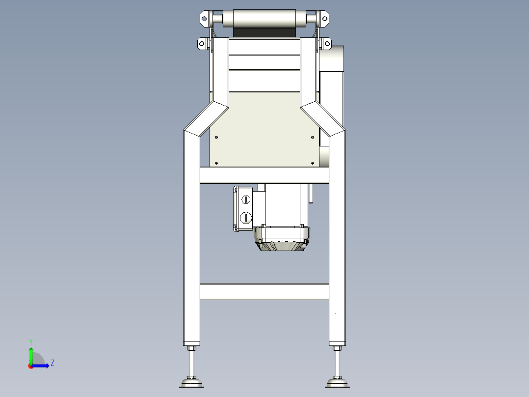 带式输送带左视图