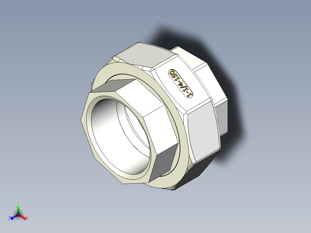 联合通用不锈钢接头1-1-4in-150psi-1.snapshot.1主视图