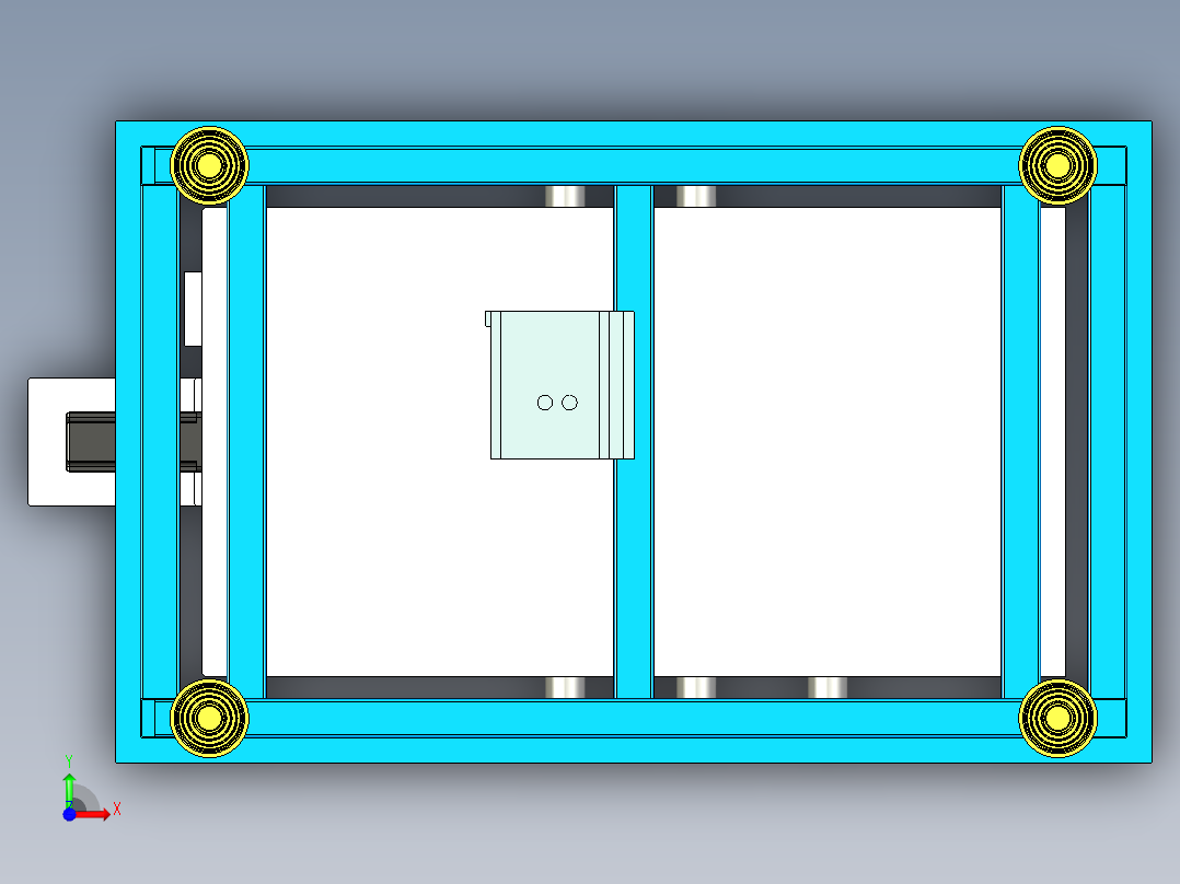 自动吸料机、上料机前视图