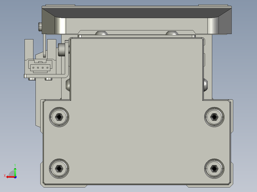 伺服轴CTH8-L10-900-BC-P20-C4后视图