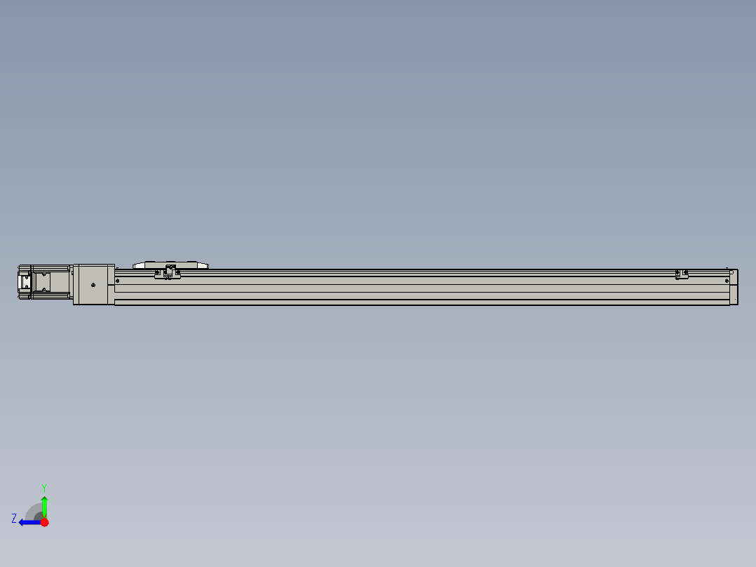 伺服轴CTH8-L10-900-BC-P20-C4右视图