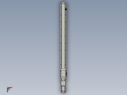 伺服轴CTH8-L10-900-BC-P20-C4俯视缩略图
