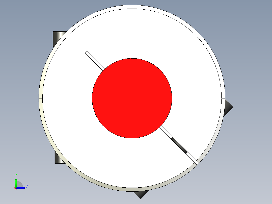 LYCA梅花联轴器LYCA-3550左视图