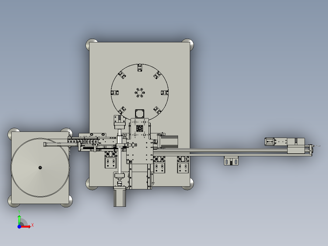 M4螺丝预锁部分前视图