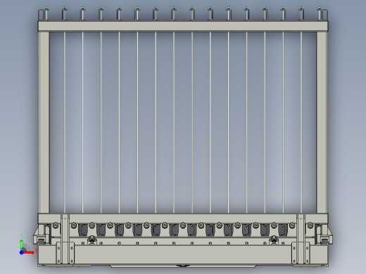 玻璃料架自动切换小车前视缩略图