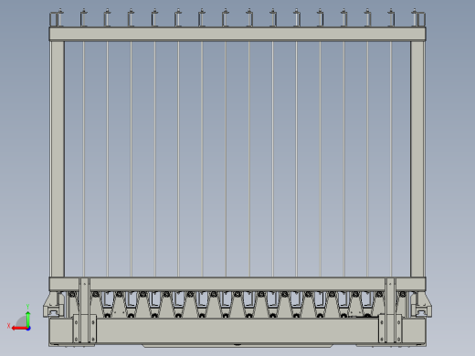 玻璃料架自动切换小车后视缩略图
