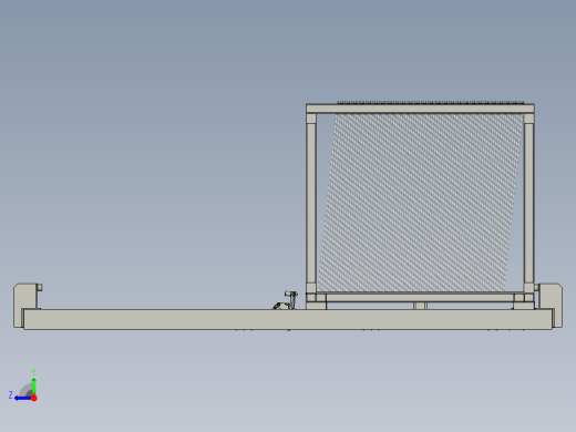 玻璃料架自动切换小车右视缩略图