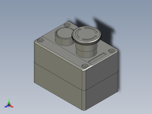 二连按钮盒装配