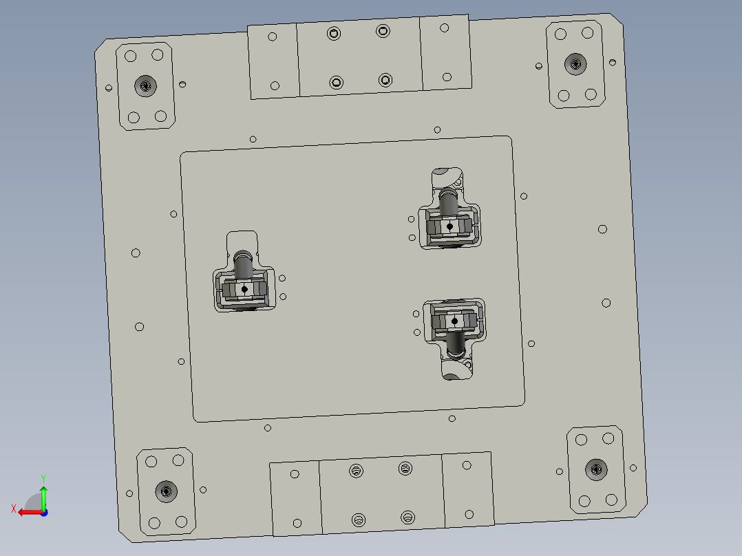 打螺丝机构后视图