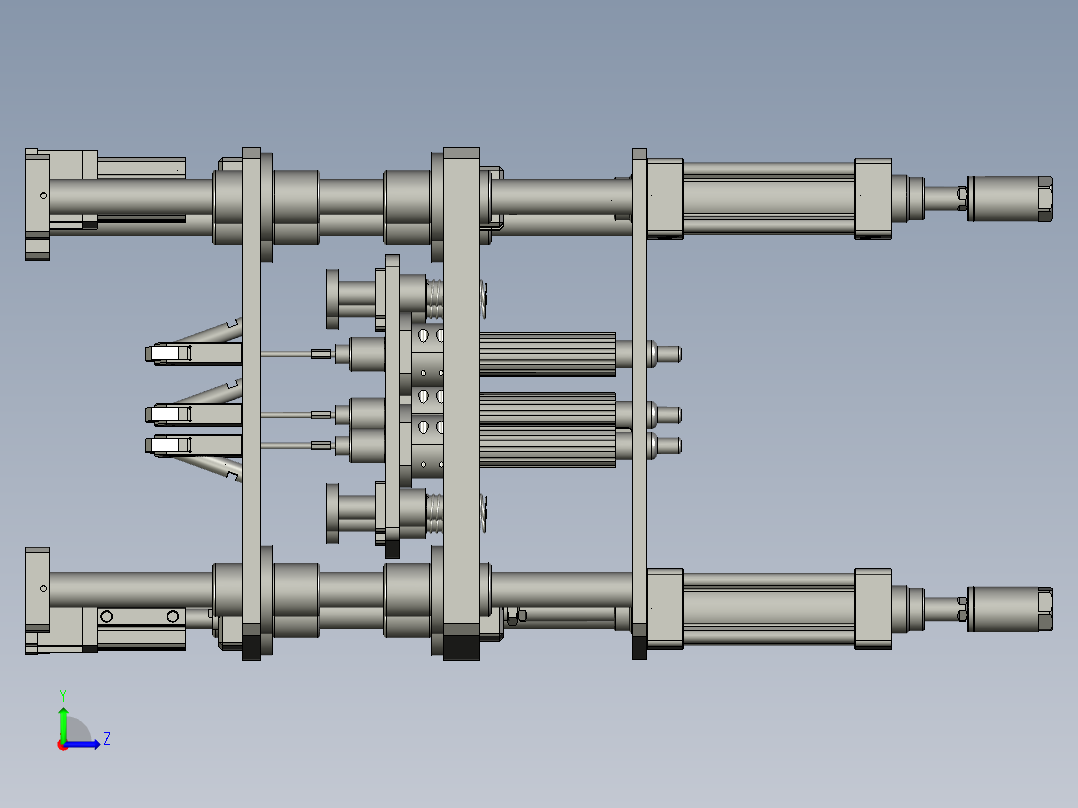 打螺丝机构左视图